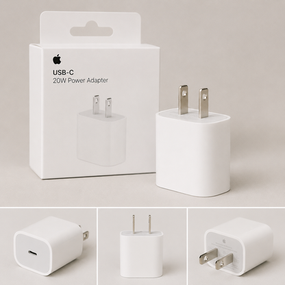 Cargador Adaptador Apple 20w USB-C
