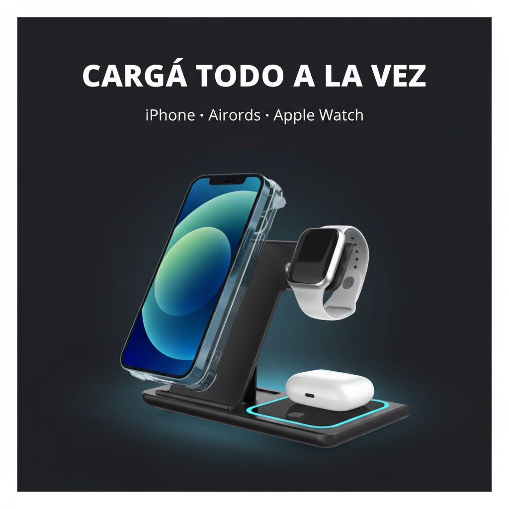 Cargador 3 en 1 Ad